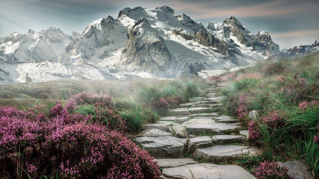mountain landscape, steps, stones-2031539.jpg